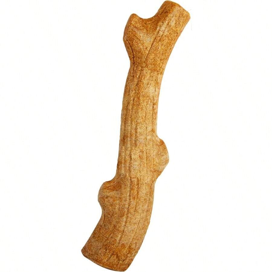 Juguete masticable para perros grande y duradero de madera natural hecho en EE. UU. por Super Dogwood, L