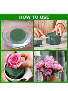 1/5/10/20颗装，直径3.15英寸的绿色圆形花泥，是花艺师常用的花泥，适用于鲜花、DIY插花、婚礼、节日和派对装饰。也适用于多肉植物、花束、干花和人造花。可用于家居装饰、房间装饰、婚礼装饰、卧室装饰、卧室用品、生日装饰、桌面装饰、厨房装饰和派对装饰。 - 圓形綠色 - 查看 5