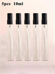 50 件套夏季旅行便携式电镀金喷雾香水分装瓶，5ml/10ml/3ml/2ml 容量香水样品瓶，细雾化妆品瓶，保湿喷雾瓶，香水分配工具，DIY 香水容器，送给家人和朋友的生日礼物，节日礼物便携且适合飞机 - 彩色 - 查看 37