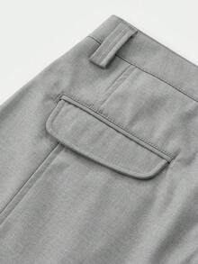 INFLATION 2025 Spring/Summer New American Cleanfit Streetwear Casual Pants - Grey - View 4