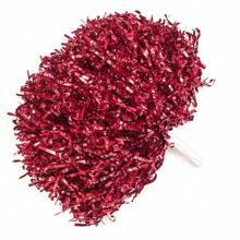 1pc Cheerleader Pompom, Plastic Hand Shaking Flowers Ball For Dance Performance Props Halloween