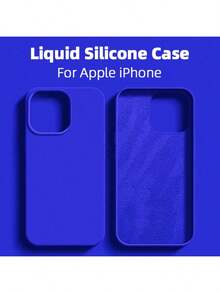 1 Ốp lưng điện thoại silicon lỏng sang trọng tương thích với Apple Phone17 16 11 13 12 14 15 Pro Max Ốp lưng điện thoại 16 Pro Max Ốp bảo vệ chống sốc - màu xanh ngọc bích - Xem 1