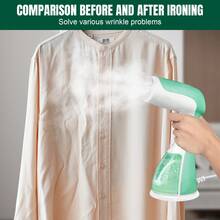 Vandise Instant Wrinkle Remover - 1500W Powerful Handheld Clothes Steamer | 300ml XL Capacity Water Tank Heats In Just 30 Seconds | Professional-Grade Stainless Steel Steam Iron | Perfect For Travel, Home & Office Use | Eliminates Stubborn Wrinkles From Shirts, Dresses, Curtains & More | Compact Yet Powerful Garment Care Solution - UK Plug(220-240V) - View 7