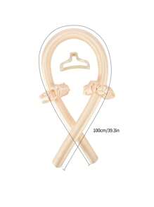 4pcs/Set No Heat Hair Curlers For Hairstyling, Reusable Heatless Hair Curling Rods, Heatless Silk Satin Curling Rods, Create Natural Soft Wavy Hairstyle, DIY Curling Styling Tools For Overnight Use, Heatless Curling Rods (Heatless Silk Satin Curling Rods, Curlers), Foam Heatless Sleep Curlers, Hair Styling, Hair Stuff, Curly Hair Products ,Hair Accessories, Hair Styling Kit, Hair Tool Kit, Hairstyling Set