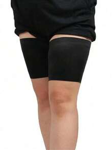 1 pereche de benzi anti-irritație pentru coapsă pentru femei, bandă pentru coapsă, mâneci elastice anti-irritație pentru picioare, gel de siliciu elastic de înaltă calitate, protecție anti-fricțiune, încălzitor de picioare anti-cârlige, bandaje pentru coapsă, previn frecarea coapsei pentru interiorul coapsei - Multicolor - Vizualizare 6