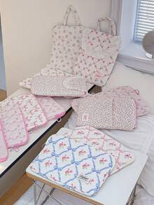 1 件粉色花卉图案平板电脑包 11 英寸电脑包，彩色可爱保护套小包文件袋笔记本电脑内胆包电脑手提包 11 英寸便携式桌包适用于 Mac Book ASUS 平板电脑手提包保护套 9-11 英寸兼容 iPad Air 4 Pro 11 Mini 5 iPad 保护套兼容三星防震袋包返校学校用品包适用于学校工作笔记本电脑包女士 Mac Book 保护套