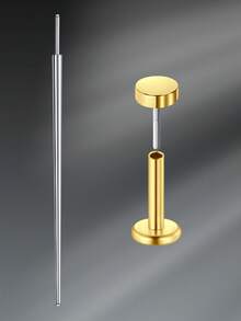 CIZME Gold Threadless Push In Labret Studs Labret Monroe Lip Rings,Tragus Piercing Jewelry Labret Jewelry Tragus Helix Cartilage Studs 16G 18G 20G - Gold 1 - View 26