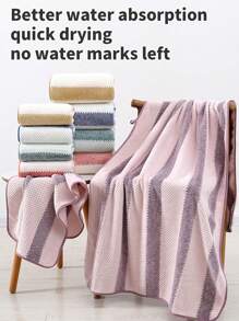 16pcs Towel Set | [6pcs Face Towels + 8pcs Hand Towels + 2pcs Bath Towels] | Fashionable Luxury Mixed Towel Set, Super Soft Coral Fleece Material, Highly Absorbent, Quick Dry, Non-Fading, Skin-Friendly, Unisex, Household, Daily Essential, Suitable For Bathroom, Kitchen, Home, Restroom, Swimming, Travel, Valentine's Day Gift, Etc. Sizes: 11.81x11.81inch/30x30cm, 13.78x29.53inch/35x75cm, 27.56x55.12inch/70x140cm Back To School For Beauty Salon Home Bathroom