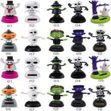 Car Dashboard, Bobble Head Decoration, Halloween Solar Dancing Figures, Solar Powered Dancing Figurines Ornament, Dancing Car Table Home Decor(10) - 10 - View 5
