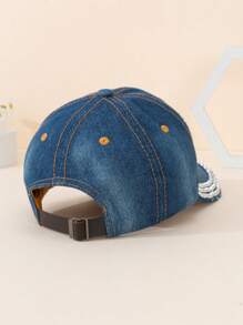 1 Piece Embroidered American Flag Baseball Cap With Diamonds, Outdoor Sun Protection Casual Hat For Boys And Girls Spring And Fall Travel Beach Vacation Use