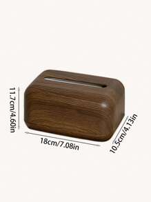 1pc Multifunctional Paper Towel And Wet Wipes Holder With Safety Sealed Lid - Dust Proof Plastic Storage Box For Bathroom, Bedroom, Office And Home Organization Storage Box, Toilet Paper Storage Container