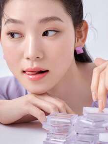 HOLIKA HOLIKA 我的最愛眼影 66 蜜桃伯爵灰，1.8 克 / 0.06 盎司，柔滑粉質易暈染，持久顯色，便攜小巧，手指上妝不卡粉，隨身補妝旅行適用，韓系彩妝 - 66 PEACH EARL GREY - 查看 10