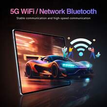 Qetupa 10.1英寸安卓14平板电脑，4GB RAM + 64GB ROM，MTK 6755四核1.3GHz处理器，高清(1280x800) IPS触摸屏，蓝牙5.2和802.11ac WiFi 5，GPS，2MP前置摄像头和5MP后置摄像头，6000mAh大容量电池，不支持SIM卡（S3-1） - 藍色 - 查看 11