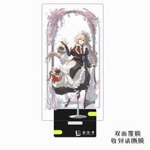 Game Anime 1pc Zenless Zone Zero,15cm Acrylic Stand Keychain Desktop And Home Decoration, Display Stand Person Model, Id Al-Adjha A Graduation Gift For Friends, Backpack For School