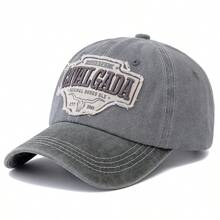JZML 1 Stück Basecap für Herren mit Stier Grafik und gesticktem Buchstabendesign