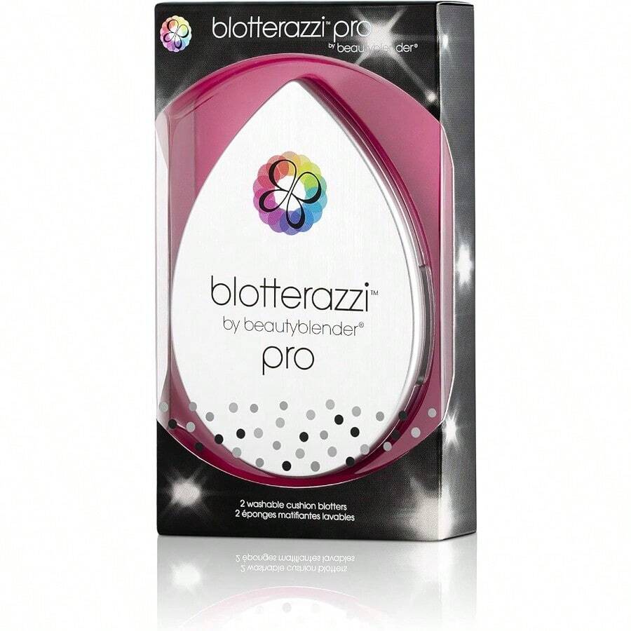 ML Blotterazzi Pro Reusable Makeup Blotting Sponge Includes Mirrored Compact ReTexturize Makeup Absorb Excess Oil And ShineGS8101 - Blotterazzi專業版 - 查看 1