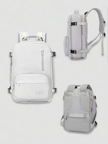 Manual Pump + Airbag + Backpack – Large Travel Backpack For Men & Women, Airline-Approved, Gym Backpack, Business Laptop Daypack, College Back-To-School Bag For School School Accessories School Stuff - Multicolor - View 13