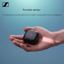 sennheiser ACCENTUM Wireless Bluetooth Earbuds, Active Noise Cancelling, Ergonomic Design, Compact & Portable, Long-Lasting Comfort, Transparency Mode, Dust & Sweat Resistant, Long Battery Life - View 5