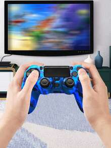 1 件兼容 迷彩手柄软硅胶保护套防汗防滑 - 彩色 - 查看 5