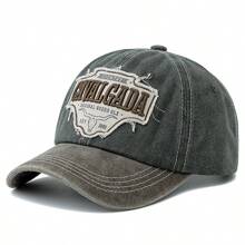JZML 1 Stück Basecap für Herren mit Stier Grafik und gesticktem Buchstabendesign