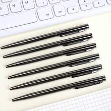 Durable Professional Metal Ballpoint Pen - Retractable Medium Tip, Black Ink, Suitable For Office And Study - Sets - View 2