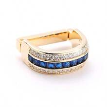 1pc Fashionable Men's Versatile Solid Color Copper Alloy Tie Clip, Suitable For Everyday Wear In All Seasons, D-Shaped Buckle - Tie Hoop - View 18