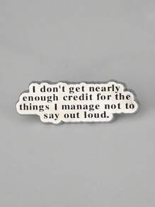 1PC Unique Creative Brooch Backpack Decoration Accessory Brooch