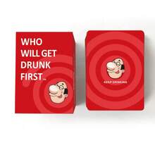 SMILE TALK 1 张趣味派对游戏卡 - 成人饮酒挑战卡，带有搞笑挑战，适合朋友的互动团体游戏，情人节/万圣节/圣诞节的完美礼物，89 张卡片，适合史诗游戏之夜