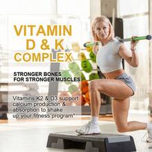 B BEWORTHS Vitamin K2 With D3 1000 I.U. Supplement With BioPerine – 120 Capsules Per Bottle – Advanced Formula For Bone Health Improvement, Heart Health Support, Immune System Enhancement & Mood Regulation - D-BW-D3K2-Cap01-PZ-120pcs - 查看 2