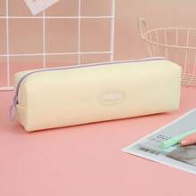 1PC Aesthetic Ins Stationery Pouch - Teens Desk Organizer & Pencil Case | Back-To-School Essential For Home Study & Classroom - Multicolor - View 13