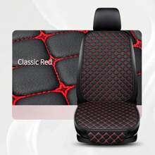 Car Seat Cover Napa Leather  Minimalism Seat Cushion Wear-Resistant And Durable, Four Seasons General
