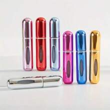 1Pc,5ml Perfume Bottle With Bottom Filling, Self-Pump Type, , Refillable Spray Bottle, Portable Cosmetic Bottle