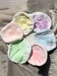 4Colors Super Fun Decompression Toy, Squishy Glutinou Rice Squishy Fidget Toys, DIY Shaped Glutinou Rice Squeeze Toys For Stress Relief, Glutinou Rice Squishy, Handmade Rice Taba Squishy Toys, Cute Squishy Squeeze Toy,New Squash Squeeze Stress Relief Hand-Made Balls With Piping Bag, DIY Malleable Slow Rebound Anti-Stress Toy. - 彩色 - 查看 4
