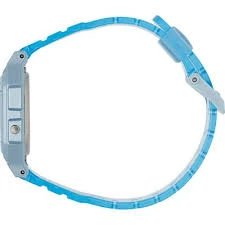 Casio CASIO Elektronisch horloge voor heren/dames - Waterdichte band, kalender, alarm en stopwatch, Retro elektronisch klein vierkant studentenhorloge, rubbermateriaal, sportief en modieus, geschikt voor dagelijks gebruik, F-91WS-2