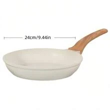 Juego de utensilios de cocina antiadherentes de cerámica, juego de ollas y sartenes saludables, juego de cocina con asas resistentes al calor, cacerola antiadherente de cerámica con tapa, revestimiento de granito blanco