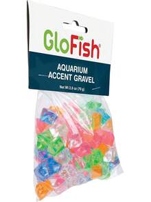 Grava decorativa GloFish para acuarios, gemas multicolores - Gemas multicolores. - Ver 4