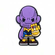 43 件漫威宇宙系列鞋饰套装，适用于木屐泡泡拖鞋、PVC 鞋饰、沙滩包配件、生日、圣诞节、万圣节派对礼物