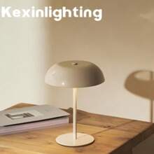 Kexinlighting 1 pieza Lámpara pequeña de libro de estilo nórdico moderno simple de Kexinlighting, lámpara pequeña de libro con brillo ajustable al tacto, lámpara pequeña de libro de 3 temperaturas de color para mesita de noche, lámpara pequeña de libro portátil para ambiente, lámpara pequeña de libro LED de un solo color con control táctil