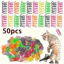 8/50pcs/Set Durable Interactive Toy Set For Cats And Dogs, Essential For Spring Entertainment, Scratch & Bite Resistant Pet Toys [Random Color Delivery]