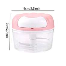 1pc Multi-Functional Kitchen Hand-Pull Garlic Grinder Seasoning Mixer, Meat Chopper, Kitchen Utensil