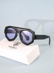 Unisex Fashion Decorative Glasses, Women/Men Classic Retro Designer Glasses, Protection