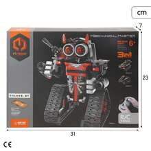 IM.Master Juego de construcción robot teledirigido 3 en 1, 419 piezas, montaje mecánico de precisión, radiocontrol 2.4GHz, transformación en 3 modos, estructura articulada con piezas móviles y diseño resistente, ideal para maniobras dinámicas ✅ Entrega 24/48h a España (península) - Negro - Ver 7
