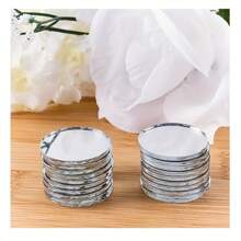 50 piezas de espejos redondos de vidrio mini de 2,5 cm para proyectos artesanales y manualidades, viajes, enmarcado, decoración de fiestas y vacaciones, decoración de mesas y postres, fondos de fiesta, marcos de fotos y marcos de imagen, y renovaciones creativas