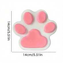 1/5PCS Silicone Cat Paw Toys, Slow Rebound, Cat Paw Squeeze Toy, Taba Squish, Fidget Toys Fufu Squishies Novelty Things, Stress Relieving For Children/Adults To Play With, Perfect For Children/Adults, Holiday/Halloween/Christmas Gifts - Multicolor - View 12