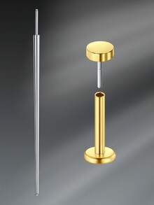 CIZME Gold Threadless Push In Labret Studs Labret Monroe Lip Rings,Tragus Piercing Jewelry Labret Jewelry Tragus Helix Cartilage Studs 16G 18G 20G - Gold 1 - View 25