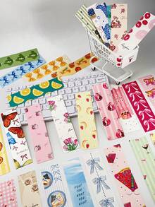30pcs Bookmarks For Readers - Perfect For Students & Book Lovers, Daily Office Supplies,School Supplies,Back To School - Multicolor - View 3