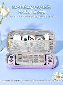 Ayotu 1 Stück Text anpassbarer Schalter Schutzhülle kompatibel mit NS/Switch OLED/Switch Lite/2025 Neue Switch2 7,9 Zoll Hülle, Name anpassbares Switch Zubehör, inklusive NS Basisabdeckung, Spielkartenaufbewahrungsbox