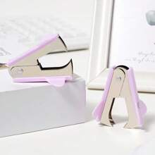 12 pièces Décolleur d'ongle de papeterie de bureau, 12 pièces Arrache-ongle de papeterie pour étudiants, mini conception portable pour bureau financier, retour à l'école, fournitures scolaires
