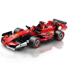 F1 Racing Car Building Kit - 1:24 Scale Remote Control Formula Racing Car Model - DIY Remote Control Car Building Blocks For Kids And Boys - Best Birthday Gift Toy - Multicolor - View 12