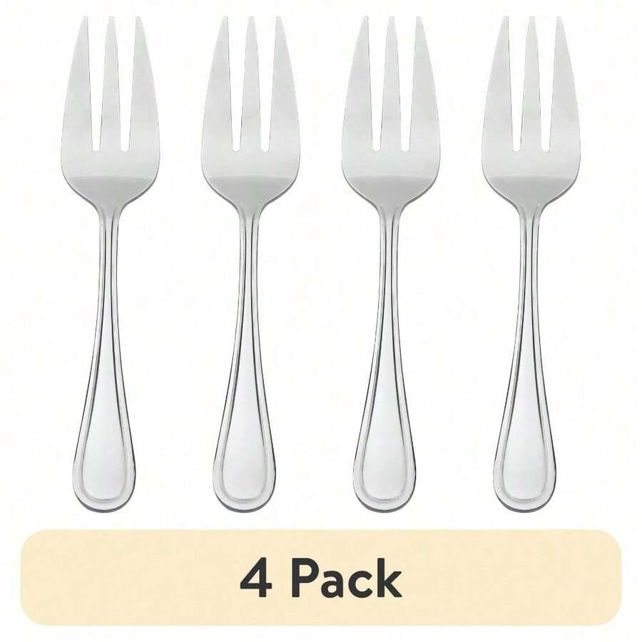 Mainstays Fleetline Stainless Steel Serving Fork, Silver, 1 Piece - 4 - 查看 1
